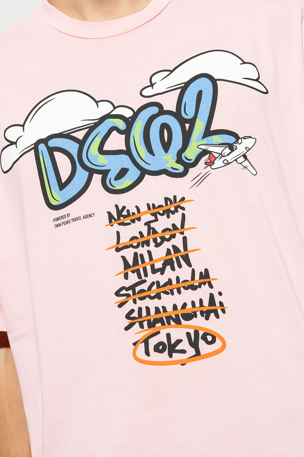 Tシャツ・カットソー D SQUARED2 Printed T-shirt SchaferandweinerShops Japan - Printed T - shirt Dsquared2